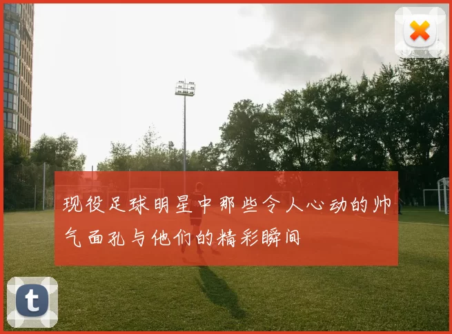 现役足球明星中那些令人心动的帅气面孔与他们的精彩瞬间