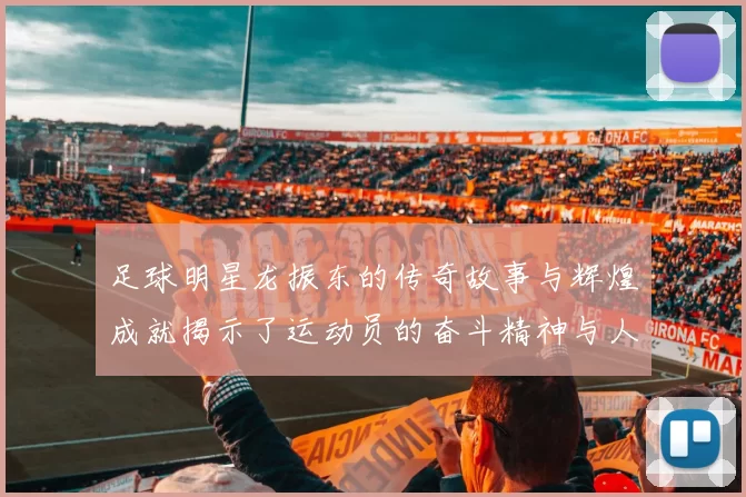 足球明星龙振东的传奇故事与辉煌成就揭示了运动员的奋斗精神与人生哲学